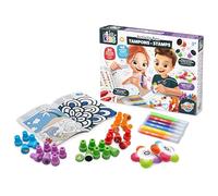 BUKI FK012 - Stamp Set for Children from 3 Years - 45+ Stamps with Activities - Creative Craft Set
