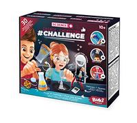 Buki France Chemistry Challenge. Children's Chemistry Set Includes Science Lab, Ring Light, Tripod, Equipment & Instructions for 30 Experiments. Kids Educational STEM Toy. Gifts for Boys & Girls 10+