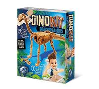 Buki France Dino Kit - Brachiosaurus Dinosaur Toy. Prehistoric Fossil Digging Set. Excavate Dinosaur Skeleton. Realistic Educational 3D Dino Model. Kids STEM Toy. Science Gift for Boys & Girls 8+