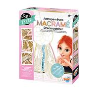 Buki France Macrame Dream Catcher Making Gift Set. Macrame Dreamcatcher Wall Decoration Kit. Homemade Dream Catcher with Accessories & Instructions. Arts & Crafts for Kids. Suitable for Boys Girls 8+