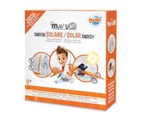 Buki France Mini Lab Solar Car. Build your Own Solar Powered Car. Kids Construction & Electronics Set. Childrens Science Experiments. STEM Toy. Educational Gift Suitable for Boys & Girls 8+
