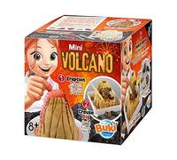Buki France Mini Volcano + Dig Kit. 2in1. Make your own Erupting Volcano PLUS Dig up Volcanic Stones with the Dig Kit with Digging Tools. Kids STEM Toy Chemistry Set. Science Gift for Boys & Girls 8+