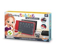 Buki France My Writing Tablet. Lightweight LCD Screen Drawing Board Graphics Tablet with Lock Erase Button. Learn to Write & Draw with 40 Exercise Cards & Stylus. Educational Gift for Boys & Girls 4+