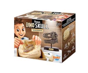 Buki France T-Rex Dino Museum Skull Dig Kit. Dinosaur Fossil Excavation Kit. Construction STEM Toy. Building Set. 3D Realistic Tyrannosaurus Rex Skeleton Model. Educational Gift for Boys & Girls 8+