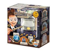 BUKI France 8366 Wizard Chemistry Set. 30 Experiments for Children. Light Effects & Smoke. Includes Cauldron, Magical Wands, Chemicals, Safety Goggles and more. Suitable for Wizards & Witches 8+