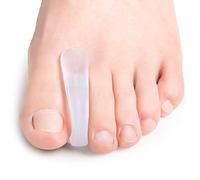 Bukihome Bunion Corrector Toe Separators, 8 Pack Silicone Toe Spacers for Overlapping Toe, Big Toe Straightener to Relieve Bunion Pain, Prevent Blister, Corn