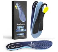 Bukihome Carbon Fibre Insoles - Running Insoles for Men & Women,Arch Support Insoles with Metatarsal Pad for Metatarsalgia & Morton's Neuroma-Women 7-8|Men 6-6.5(L)