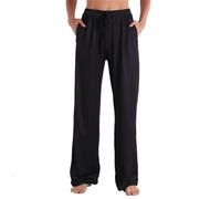 BUKKNYE Women’s Plaid Lounge Pants Comfy Pajama Bottoms Soft Warm Stretch Sleep Pant with Pockets