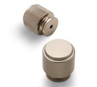 BUKOBYHE 10 Pack Kitchen Cabinet Knobs Champagne Bronze Knurled Cabinet Pulls Gold Drawer Knobs Kitchen Hardware