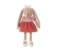 BUKOWSKI DESIGN AB Bunny Sisters: Sister Bunny Plush Toy (30cm) (Red)