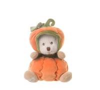 Bukowski Design Ab, Ziggy Pumpkin, Plush Bear with Orange Pumpkin, Height 15 cm