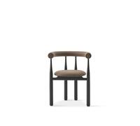 Bukowski Dining Chair Black/Wooly Plus 1008