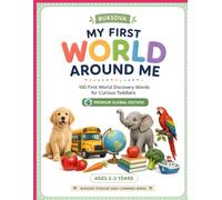 BUKSOVA My First World Around me for Toddlers of Age 2-3 years: 100 First World Discovery Words for Toddlers | Animals, Nature, Transportation, ... (BUKSOVA Toddler Early Learning Series)