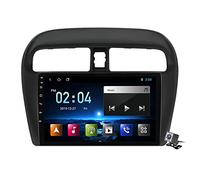Buladala Android 11 9 inch Bluetooth Car Stereo Apple Carplay for Mitsubishi Mirage 6 2012-2018 Head Unit Car FM AM Radio Support Android Auto Split-Screen GPS Navigation Hands free Calling,M100S