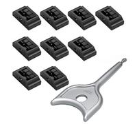 BULAIDAI 10/5Pieces Removable HDMIs Port Blockers Port for PC Laptop Security and Resistant Security