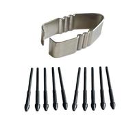 BULAIDAI 10 Units Premium Writing Nibs with Carrying Clip Natural Line Management for X5Pro Tablets Tablets Pen Nibs