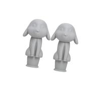 BULAIDAI 2pcs Fun Animal Silicone Bottle Plugs for Quick Closure and Oxidation Stopper