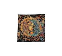 BULAIDAI 3. Multi-Size Cloth Lightweight Space-Saving 50x50cm/60x60cm/75x75cm Ideal for Readings & Gatherings On-the-Go Mystical Velvets Divination Cloth