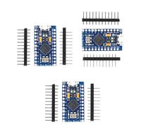 BULAIDAI 3pcs Microed ATmega32U4 5V 16MHz Board with USB for Sensoring Data Collection and Programming USB Module
