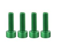 BULAIDAI 4pcs Bicycles Water Bottles Cage Screws Thread Light Weight Fixing Bolt Fixed Screw Road Bike Accessories Bicycles Water Bottles Mounting Bolt