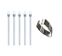 BULAIDAI 5Pcs Pen Refills with Clip for Tab S11/S11Ultra Styluses Attachment for Artists and Designers Refills