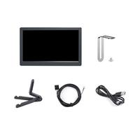 BULAIDAI 7Inch Side Monitors 1024x600 Resolution Display Screen Verticaled Horizontal Rotation for Computers Secondary