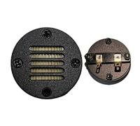 BULAIDAI 8Ohm LIVE 1.5inch Tweeter Speakers Unit Air Motions Belt Type High Loudspeaker Installation HIFI Treble Loudspeaker Sound Tweeter