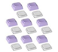 BULAIDAI 8Pieces Backlight Keycap Set XDA Height Wear Resistant PC for Mechanical Keyboards Comfortable Typing Easy to Clean Keycaps