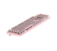 BULAIDAI ABS Keycaps Mechanical Keyboard Customizable LED Effects Hot Swappable Switching Design Wire USB C Connectivities Punk Wire Keyboard Combo Led