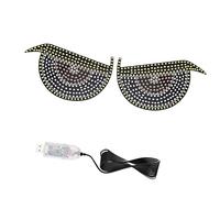 BULAIDAI Adjustable Demons Eye LED Front Rear Window Light 11 Lighting Modes USB Powered Automotive Decoration for Cars Trucks Anti Collision LED