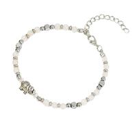 BULAIDAI African Wildlife Inspired Adjustable Turquoise Jewelry Elephant Theme for Nature Lovers and Collectors Adjustable Green Beads Bangle