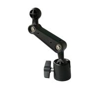 BULAIDAI Angles Adjustable 1/4inch to 17mm Ball Adapter Phone Mount 17mm Head Bracket Tripod Mount Connector Monopod Head