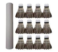 BULAIDAI Badminton Shuttlecocks Feather Badminton Balls for Sports Training Practicing Training Shuttlecock