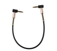 BULAIDAI Cable Bending Head Nylon Car Cord for Tablet Headphone 3.5 Mm to 3.5mm Male Wire Line