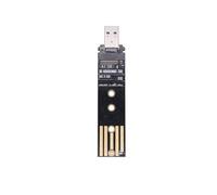 BULAIDAI Compactly USB to NVME Disk Adapter for Quick Installation Easy Use in Various Scenario for 2280 2260 2242 NVME to USB