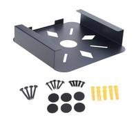 BULAIDAI Computer Tiny Ventilated Assist Parenthesis Strong Mild Steel Substance Triplicate Installation Approaches Rear Display Mount Space Optimization Multi-Position Wall/Under Desk Mount