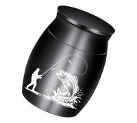 BULAIDAI Dear Memory Pet Jar for Incinerated Rest Incised Cenotaph Container Cats Canines Incised Pet Cenotaph Jar