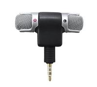 BULAIDAI Double Channel Tiny Pickup for Digital Registering MD Camera Cellphone 3.5mm Outlet Metal Plan Clearness Voice Register