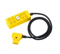 BULAIDAI Dtap Connectors Easily Extend Your Power Source to Four Devices Simple Power Distribution for Up to 4 Devices Connectors Tap