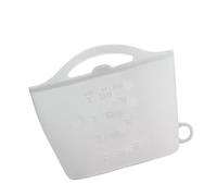 BULAIDAI Durability Silicones Sterilizer Bag Microwave Steams Disinfected Heating Pouches for Travel and Daily Use Transparents Bags