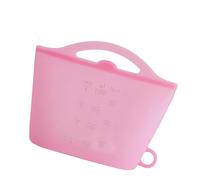 BULAIDAI Durability Silicones Sterilizer Bag Microwave Steams Disinfected Heating Pouches for Travel and Daily Use Transparents Bags