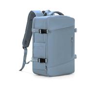 BULAIDAI Expandable Backpack Waterproof 15.6inch Laptop Large Capacity Hiking Travel Bag Male Backpacks for Women Men Waterproof USB