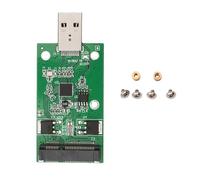 BULAIDAI Fast Speed MSATA Drive USB3.0 Converter Incorporating Overload Protections Durability Efficient Storage MSATA Compatible Adapter