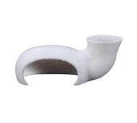 BULAIDAI Fish Tanks Tunnel Cave Aquarium Hardscape, Shrimp Hide Aquarium Underground Decorations Hideouts Underground