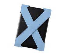 BULAIDAI Flexible Panel Owner Ergonomic Hand Belt for 6 8 Foot Devices Transportable Grip with PU Leather Not Slip Plan Thin Panel Finger Belt