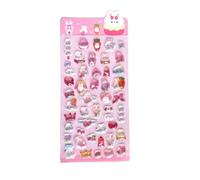 BULAIDAI Glitters Crystal Sticker Texture for Creative Art Crafts with Reusable Adhesive and Designs