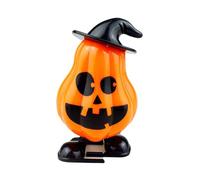 BULAIDAI Halloween Pumpkin Wind Up Toy Clockwork Witch Pumpkin Walking Pumpkins Windup Clockworks Plaything Goody Bag Fillers Clockwork for Kids