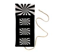 BULAIDAI Handmade Tarots Organizers Poly Linen Washable Bold Artistic Pattern Compacts Foldable for Oracles and Playing Card Compacts Card Games Organizers