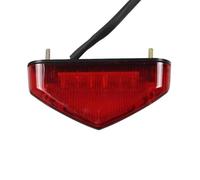 BULAIDAI High Brightness Motorcycle Brake Lamp Double Materials Construction Tool Less Mounting Suitable for Long Distance Riders Motorcycle Brake Lamp
