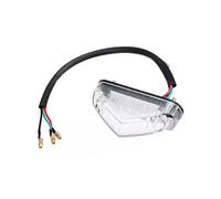 BULAIDAI High Brightness Motorcycle Brake Lamp Double Materials Construction Tool Less Mounting Suitable for Long Distance Riders Motorcycle Brake Lamp